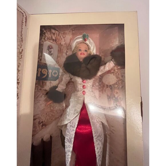 Hallmark Special Edition Holiday Memories Barbie Doll 1995 Best Christmas Wishes - Picture 6 of 11